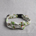 Impresión de frutas Pet Small Pet Gato Bow Tie Collar